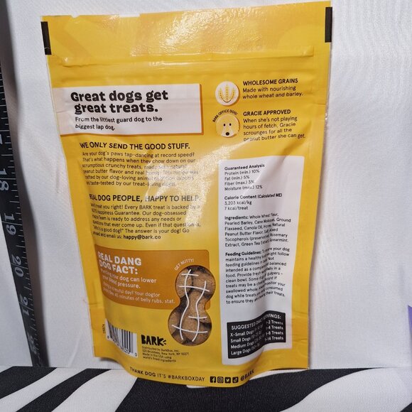 NWT Bark *BarkBOX* SunnySpot Garden theme box with 3 toys and 3 treats - S - Picture 11 of 16